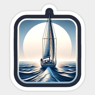 Solo Sailing the World Sticker